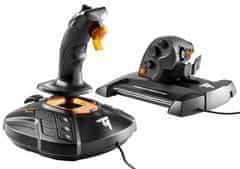 Thrustmaster Joystick T16000M FCS HOTAS, vrátane plynového pedála, pre PC (2960778)