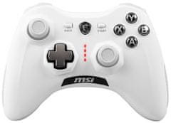 MSI gamepad FORCE GC30 V2 WHITE/ bezdrôtový/ biely/ OTG/ USB/ pre PC, PS3, Android