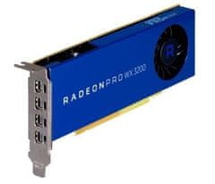 AMD Radeon PRO WX 3200 - 4GB GDDR5, 4xmDP