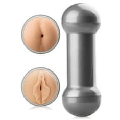 XSARA Dvoustranný masturbátor pro muže - sexy anál a vagína - 79703190