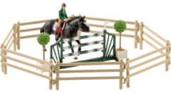 Schleich Horse Club 42389 Jazdecká škola s jazdcami a koňmi