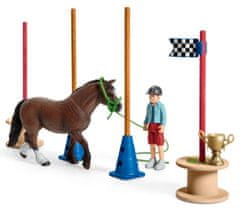 Schleich Farm World 42482 Závod v agility pre pony