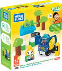 MEGA BLOKS ZELENÉ MESTO AUTOBUS NABIJ A JEĎ