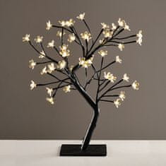 ACA Lightning LED dekoračná stromček 36 LED, 1.5W, 230V, 45cm, IP20, teplá biela