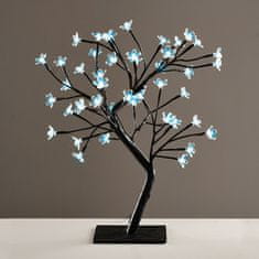ACA Lightning LED dekoračná stromček 36 LED/1,5W/230V/45cm/IP20/modrá farba