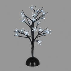 ACA Lightning LED dekoračná stromček 45 cm na batérie 3xAA, studená biela farba, 25 LED, IP20