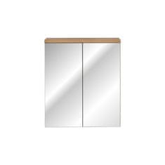 Kúpeľňové zrkadlo SAMOA 840 - dub artisan/zrkadlo