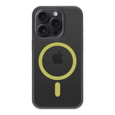 Tactical Zadný kryt MagForce Hyperstealth 2.0 pre iPhone 15 Pro Black/Yellow