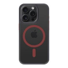 Tactical Zadný kryt MagForce Hyperstealth 2.0 pre iPhone 15 Pro Black/Red