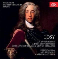 Silvius Leopold Weiss: Loutnová hudba v Praze a Vídni circa 1700 - CD