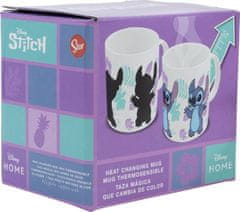 Stor Hrnček keramický meniaci farbu 325ml Stitch