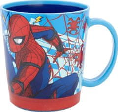 Stor Hrnček s protišmykovým dnom 410 ml Spiderman