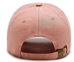 Camerazar Univerzálna baseballová čiapka Smile s vetracími otvormi a nastavením veľkosti, obvod 56-60 cm, dĺžka strely 7,3 cm