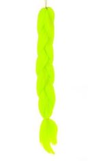 Soulima Syntetické vrkoče v neónových farbách, dĺžka 60 cm, hmotnosť 0,05 kg