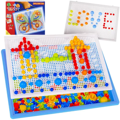 Iso Trade Kreatívne puzzle s hubami pre deti - vytváranie obrázkov