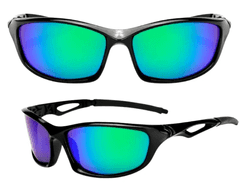 Camerazar Univerzálne polarizačné športové okuliare na šoférovanie , zrkadlové, zelené