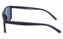 Camerazar Pánske polarizačné slnečné okuliare , sivé šošovky, matný čierny rám, s pevným tesniacim puzdrom