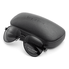 Camerazar Pánske polarizačné slnečné okuliare, čierne, filter UV-400 cat 3, s pevným puzdrom