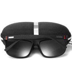 Camerazar Polarizačné slnečné okuliare Classic v čiernej farbe, unisex, vintage štýl