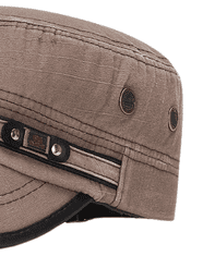Camerazar Retro pánska džínsová hliadkovacia čiapka, modrá, veľkosť L