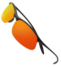 Camerazar Univerzálne okuliare na šoférovanie s polarizáciou, športový dizajn, zrkadlovo červené