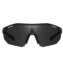 Camerazar Pánske športové slnečné okuliare , veľké, s polarizovanými sklami, čierne