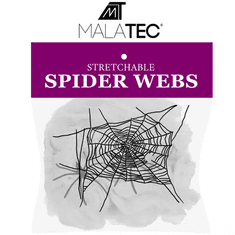Malatec Umelá pavučina s 2 pavúkmi, biela, bavlna, do 2,5 m2