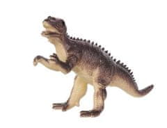 Kruzzel Sada 12 farebných figúrok dinosaurov, plast, výška 9 cm, šírka 11 cm