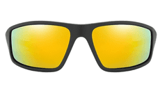 Camerazar Univerzálne športové polarizačné zrkadlové okuliare , ľahké, čierne, s technológiou UV ochrany