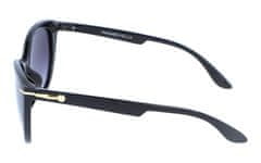 Camerazar Dámske slnečné okuliare s polarizáciou Cat Eye v čiernej farbe s tvrdým puzdrom