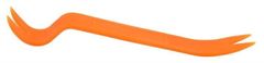 Xtrobb Sada 4 odstraňovačov čalúnenia, oranžová farba, plast, rozmery 19,2/1,8 cm - 16/2 cm - 12,3/1,7 cm - 15/2 cm