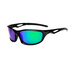 Camerazar Univerzálne polarizačné športové okuliare na šoférovanie , zrkadlové, zelené