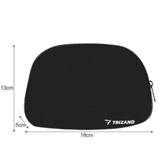 Trizand Protišmykové návleky na obuv , veľkosť M 35-39, čierna/strieborná, TPE/nerezová oceľ