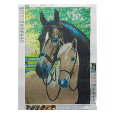 Malatec 5D Mozaiková výšivka s motívom koňa, rozmery 30x40 cm, hmotnosť 0,130 kg