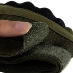 Trizand Rukavice Tactical touch L, khaki nylon, 23 x 11 cm