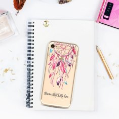 Flor de Cristal Silikónové puzdro Flamenco Mystique pre iPhone 5/5S s potlačou Dream Big Little One, flexibilné a odolné, nová kolekcia 2017
