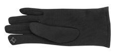 Trizand Univerzálne dotykové rukavice R6413, čierne, polyester/bavlna, 24/10 cm