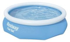Bestway Expanzný bazén s čerpadlom, modrý, 3-vrstvové PVC, 305x76cm