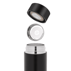 Ruhhy Termohrnček s LED displejom, čierny, nerezová oceľ, 500 ml