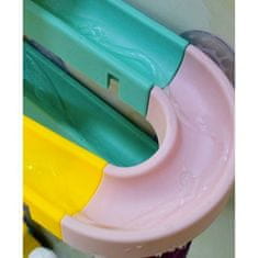 Iso Trade Šmykľavka s prísavkami na plávanie, viacfarebná, 45/43/12 cm, pre deti od 3 rokov