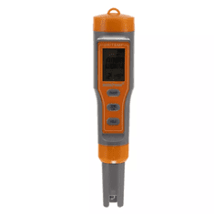 BIGSTREN Elektronický tester kvality vody 4v1 s LED displejom, meranie pH a teploty, napájanie batériou, materiál ABS