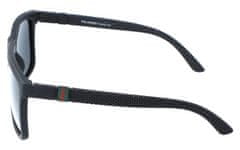 Camerazar Pánske polarizačné slnečné okuliare, matné čierne, s filtrom UV-400 cat 3 a pevným puzdrom
