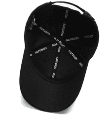 Camerazar Univerzálna baseballová čiapka pre mužov a ženy, čierna, jedna veľkosť