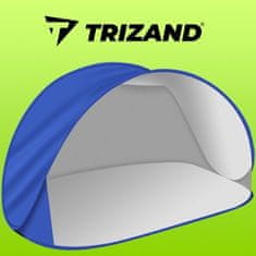 Trizand Samorozkladací plážový stan s UV ochranou 30+, polyester, rozmery 150x100x80 cm