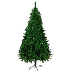 Ruhhy Umelý vianočný stromček Jedľa, zelený, 220 cm, PVC + kov