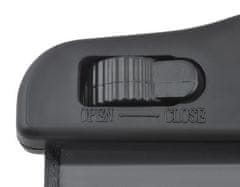Malatec Vodotesné puzdro na telefón s možnosťou fotografovania pod vodou, čierne, PVC + ABS + polyester, 20,2x11,5 cm