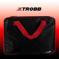 Xtrobb Kompletná sada na úpravu auta 22626, čierna/červená, polyester/mikrovlákno/plast, 19 kusov