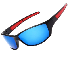 Camerazar Univerzálne polarizačné športové okuliare s modrými zrkadlami