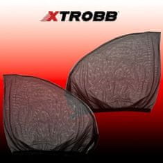 Xtrobb Slnečná clona 21165, čierna, nylon, 50-70 x 50-110 cm