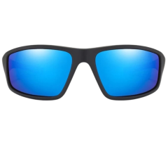 Camerazar Univerzálne športové polarizačné slnečné okuliare , ľahké, modré zrkadlá